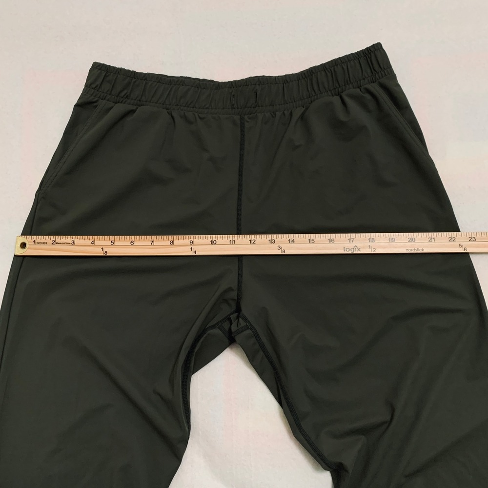 ZYIA Women's Elastic Waist Ankle Active Versatile Pants Stretch Comfort Green XL - Picture 9 of 12